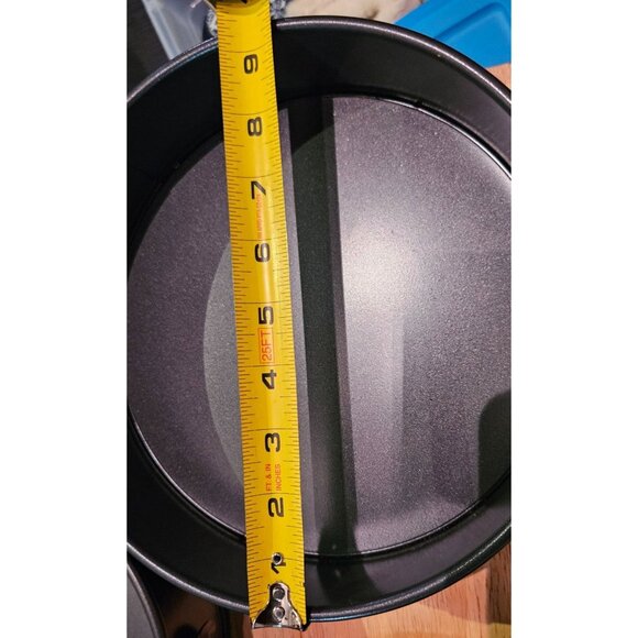 Wilton Cake Pans Nonstick Springform Set 3 Piece Black - Picture 4 of 8